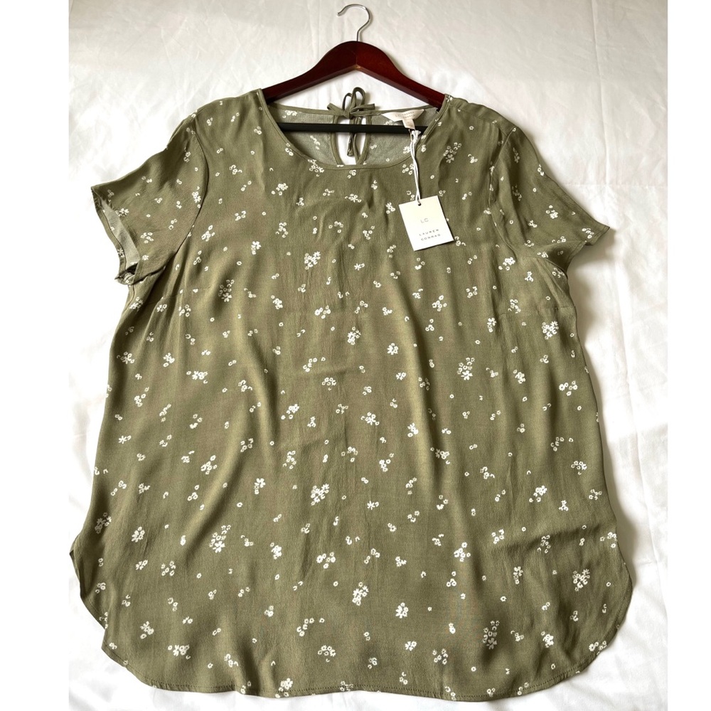 Lauren Conrad Tie Back Tee NWT